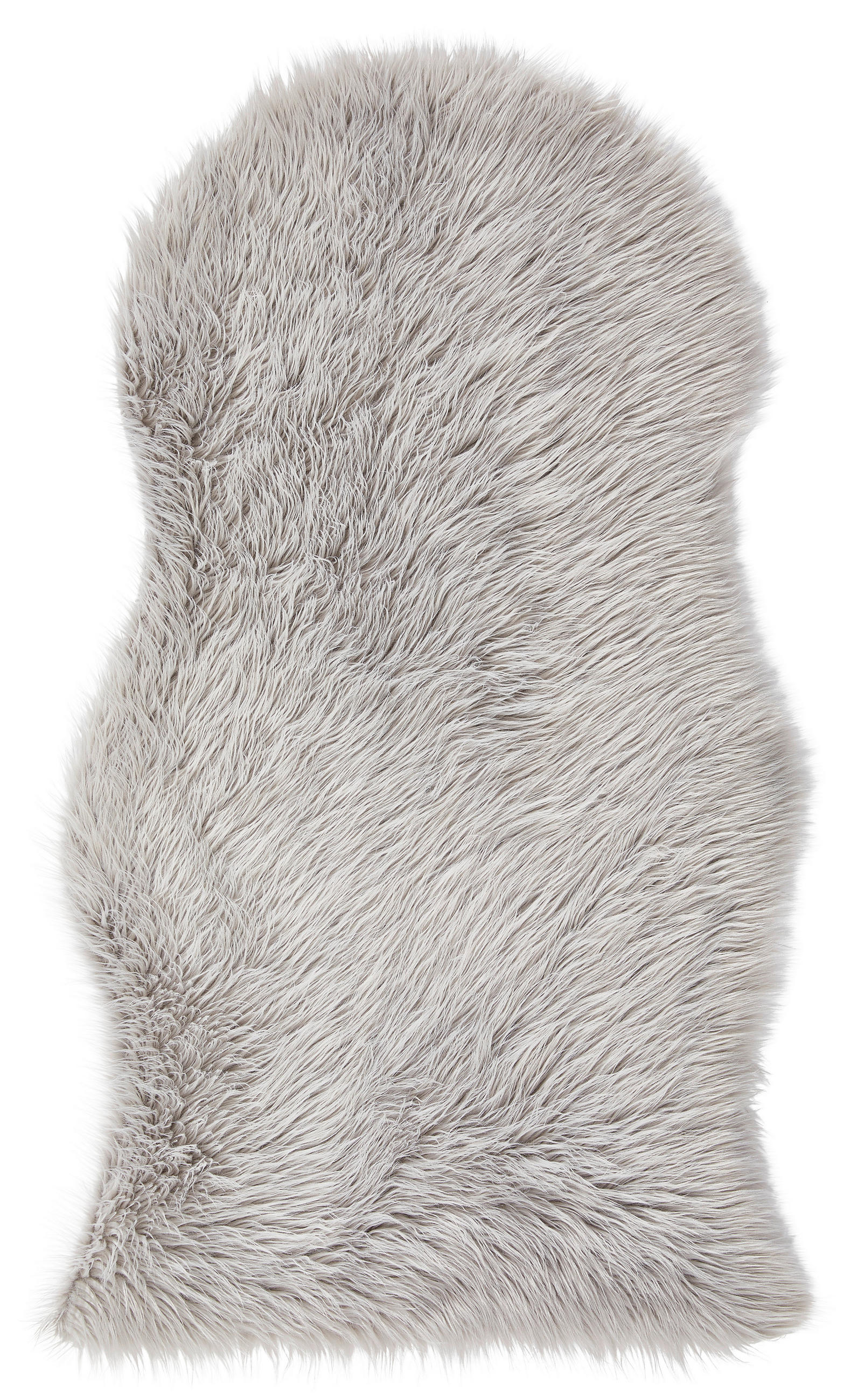 UMELÁ KOŽUŠINA, sivá, svetlosivá - sivá/svetlosivá, Konventionell, textil (60/100cm) - Novel