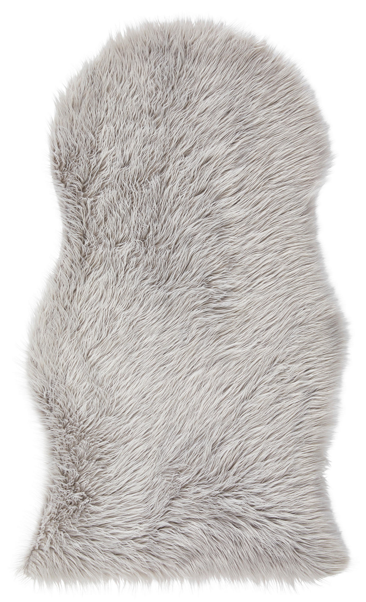 UMELÁ KOŽUŠINA, sivá, svetlosivá - sivá/svetlosivá, Konventionell, textil (60/100cm) - Novel