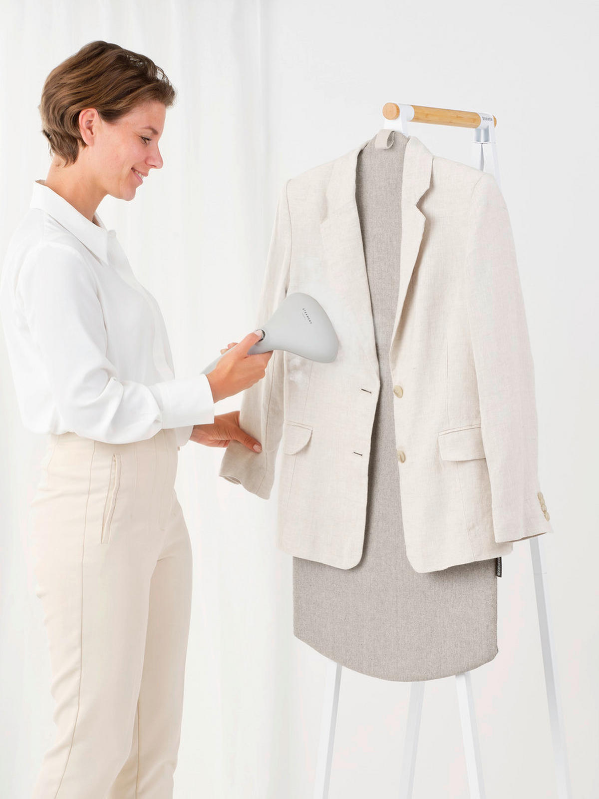 PODLOGA ZA PARNO GLAČANJE    42/97/1,8 cm    - siva, Basics, tekstil (42/97/1,8cm) - Brabantia