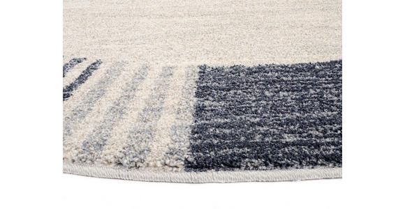 WEBTEPPICH 200 cm Palazzo Lobo Blau, Grau - Blau/Grau, KONVENTIONELL, Textil (200cm) - Novel