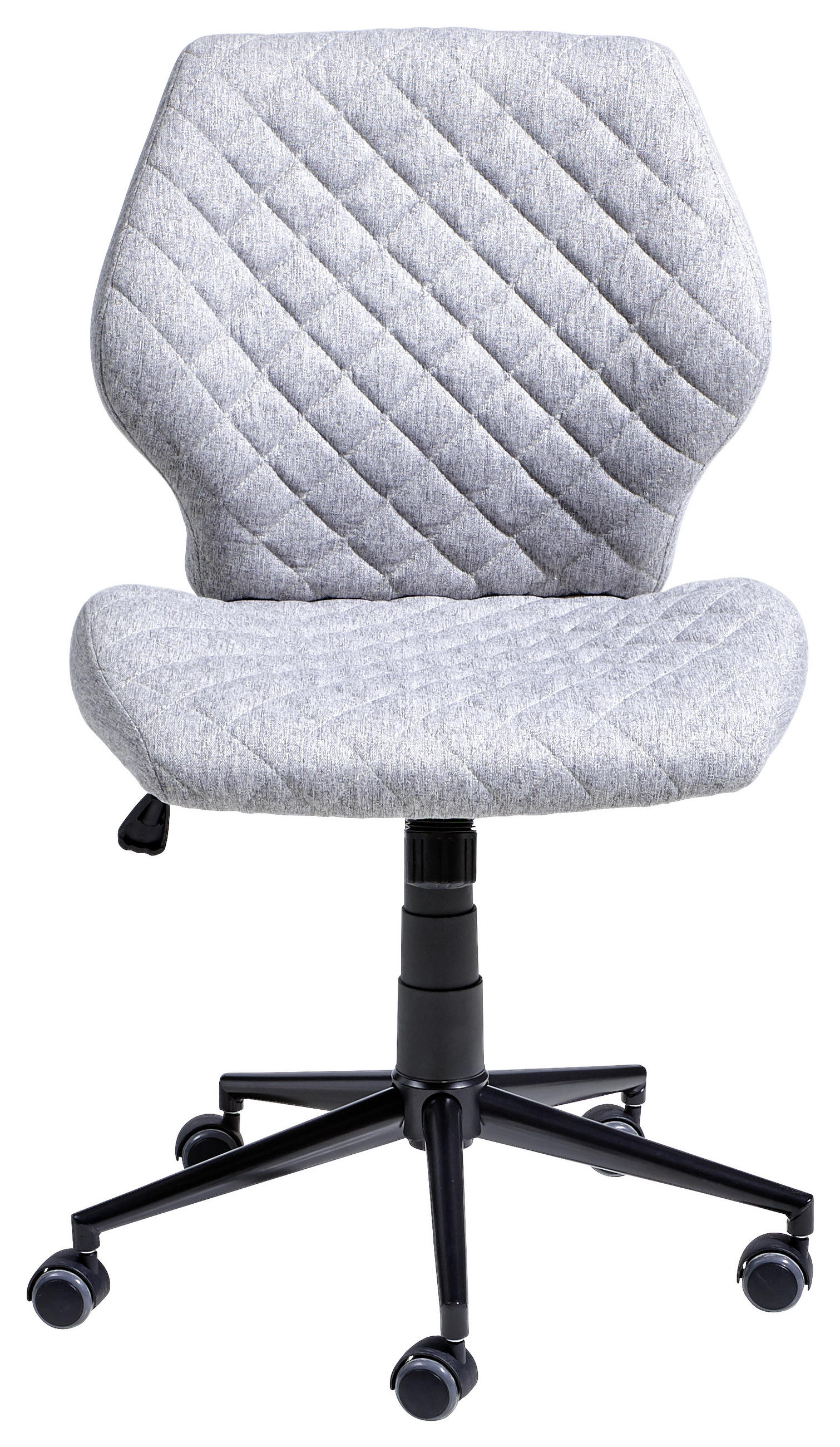 FORGÓSZÉK  szövet világosszürke  - világosszürke/fekete, Modern, műanyag/textil (51/90-98/51cm) - Carryhome