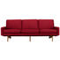 DREISITZER-SOFA in Textil Rot - Rot, Design, Holz/Textil (216/76/76cm) DREISITZER-SOFA in Textil Rot - Rot, Design, Holz/Textil (216/76/76cm)