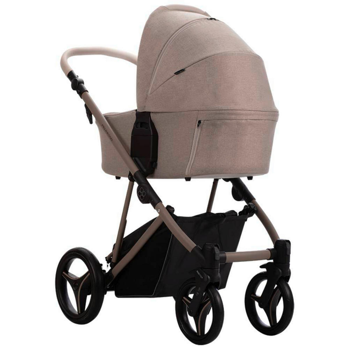 KOLICA ZA SPAVANJE   - bež, Basics, metal/tekstil (99/61/121cm) - BEBETTO