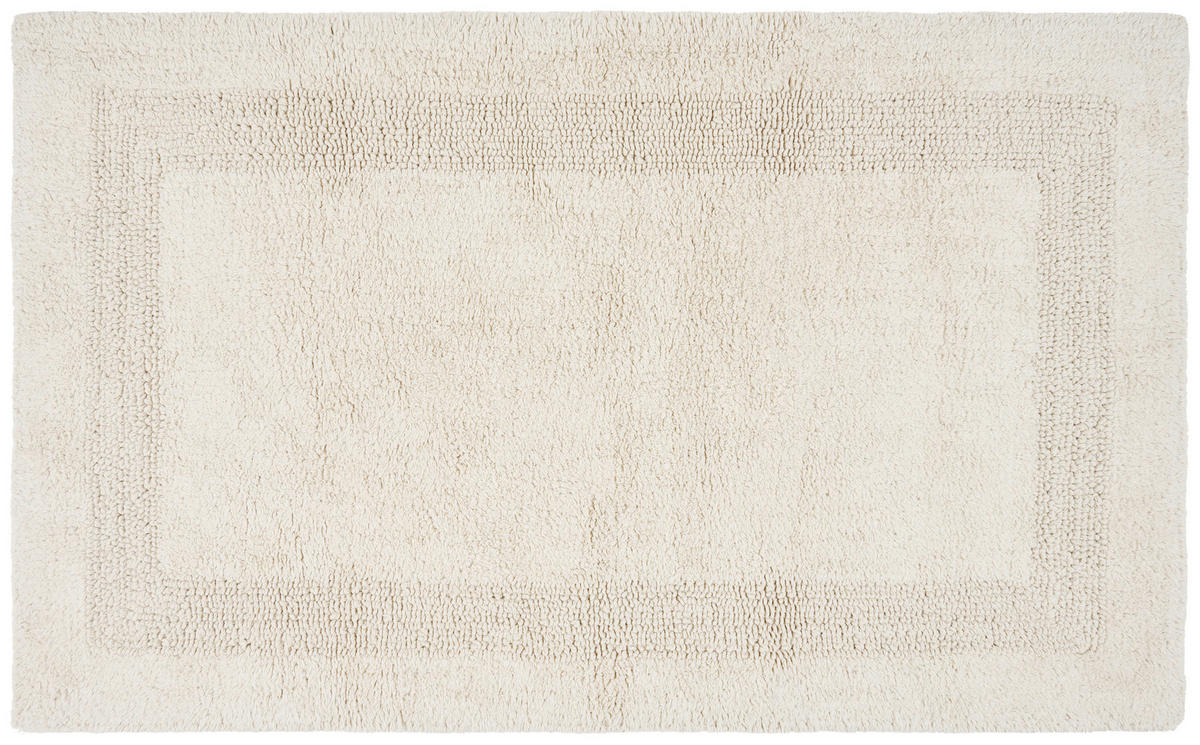 BADTEPPICH Creme 60/100 cm  - Creme, Basics, Textil (60/100cm) - Dieter Knoll
