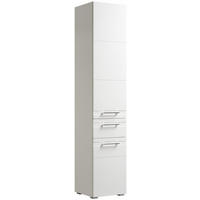 HOCHSCHRANK 38/192/38 cm  - Chromfarben/Silberfarben, KONVENTIONELL, Glas/Holzwerkstoff (38/192/38cm) - Xora