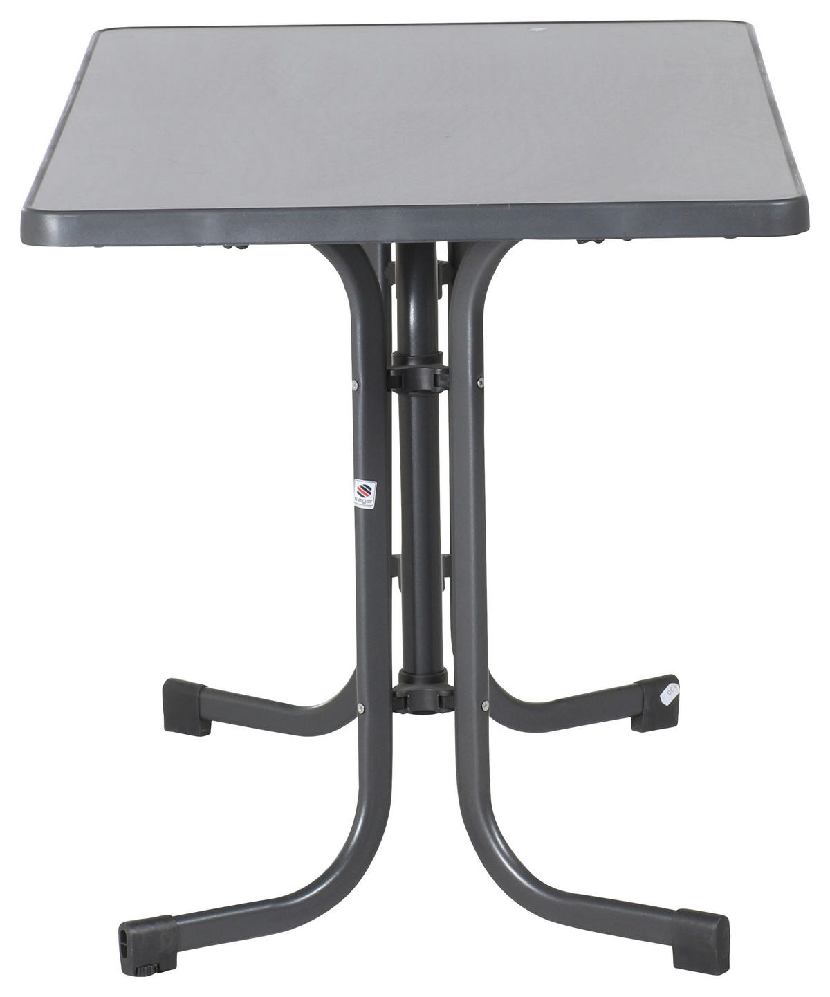 GARTENTISCH 115/70/72 cm Holzwerkstoff rechteckig  - Grau, MODERN, Holzwerkstoff/Metall (115/70/72cm) - Sieger