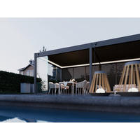 PERGOLA 720/255/360 cm   - Anthrazit, Basics, Metall (720/255/360cm) - WEIDE