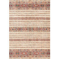 VINTAGE-TEPPICH Cortea Araqan 130/190 cm  in Terracotta, Graublau, Elfenbein  - Elfenbein/Graublau, LIFESTYLE, Kunststoff/Textil (130/190cm) - Lindorug