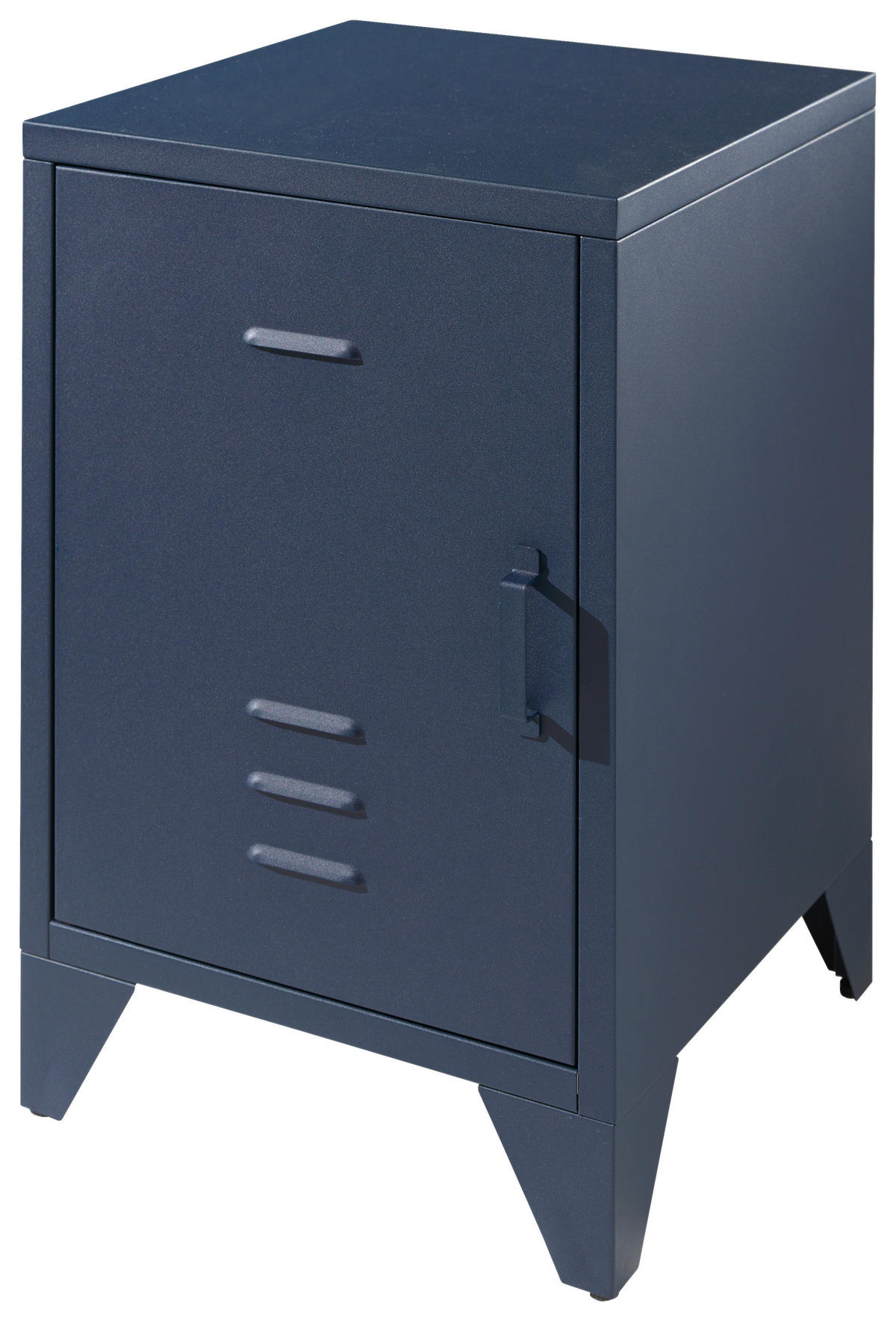 NACHTSCHRANK 40/60/40 cm  - Blau, MODERN, Metall (40/60/40cm) - MID.YOU
