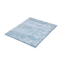BADTEPPICH Hellblau 60/60 cm  - Hellblau, Basics, Kunststoff/Textil (60/60cm) - Kleine Wolke