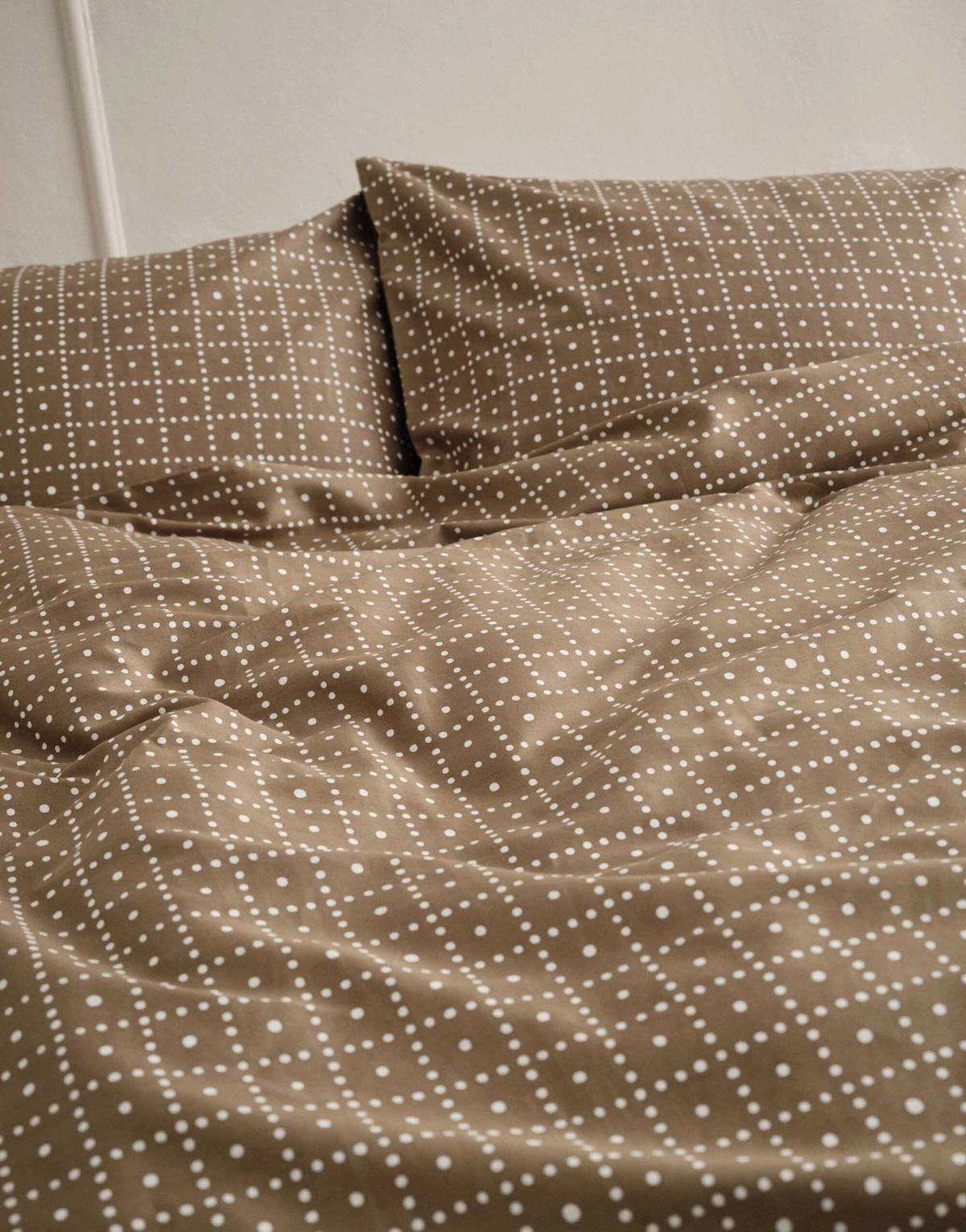 BETTWÄSCHE 2-teilig Suni Satin 135/200 cm  - Braun, KONVENTIONELL, Textil (135/200cm) - Marc O'Polo