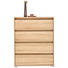 KOMMODE 80/103/48 cm - Alufarben/Sonoma Eiche, Design, Holzwerkstoff/Kunststoff (80/103/48cm) - Carryhome KOMMODE 80/103/48 cm - Alufarben/Sonoma Eiche, Design, Holzwerkstoff/Kunststoff (80/103/48cm) - Carryhome