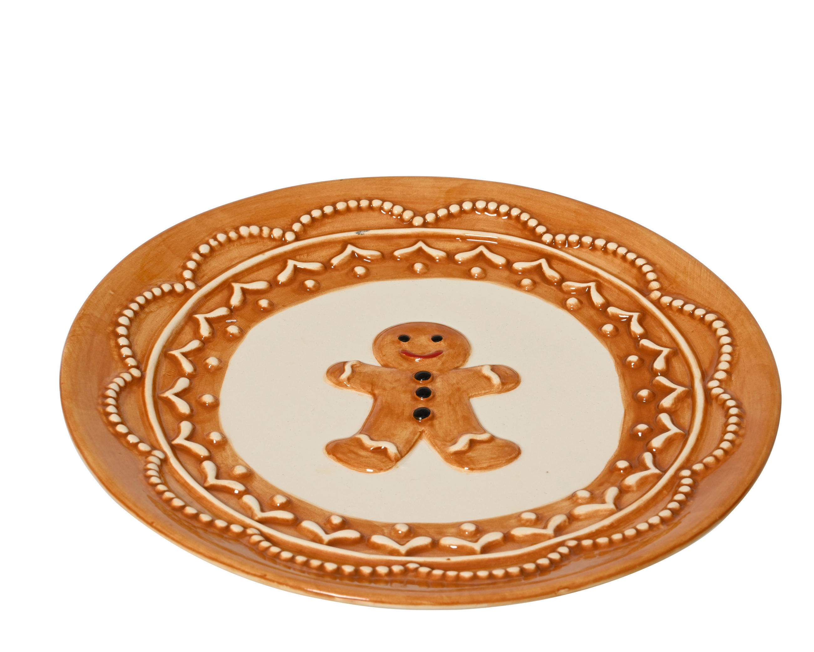 TELLER    - Braun, LIFESTYLE, Keramik (16/16/1.5cm)