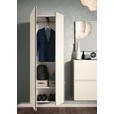 GARDEROBENSCHRANK 60/179/33 cm  - Sandfarben/Anthrazit, Design, Holzwerkstoff (60/179/33cm) - Moderano