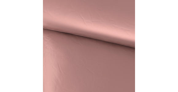 BETTWÄSCHE TANJA Satin 140/200 cm - Altrosa, Basics, Textil (140/200cm) - Novel