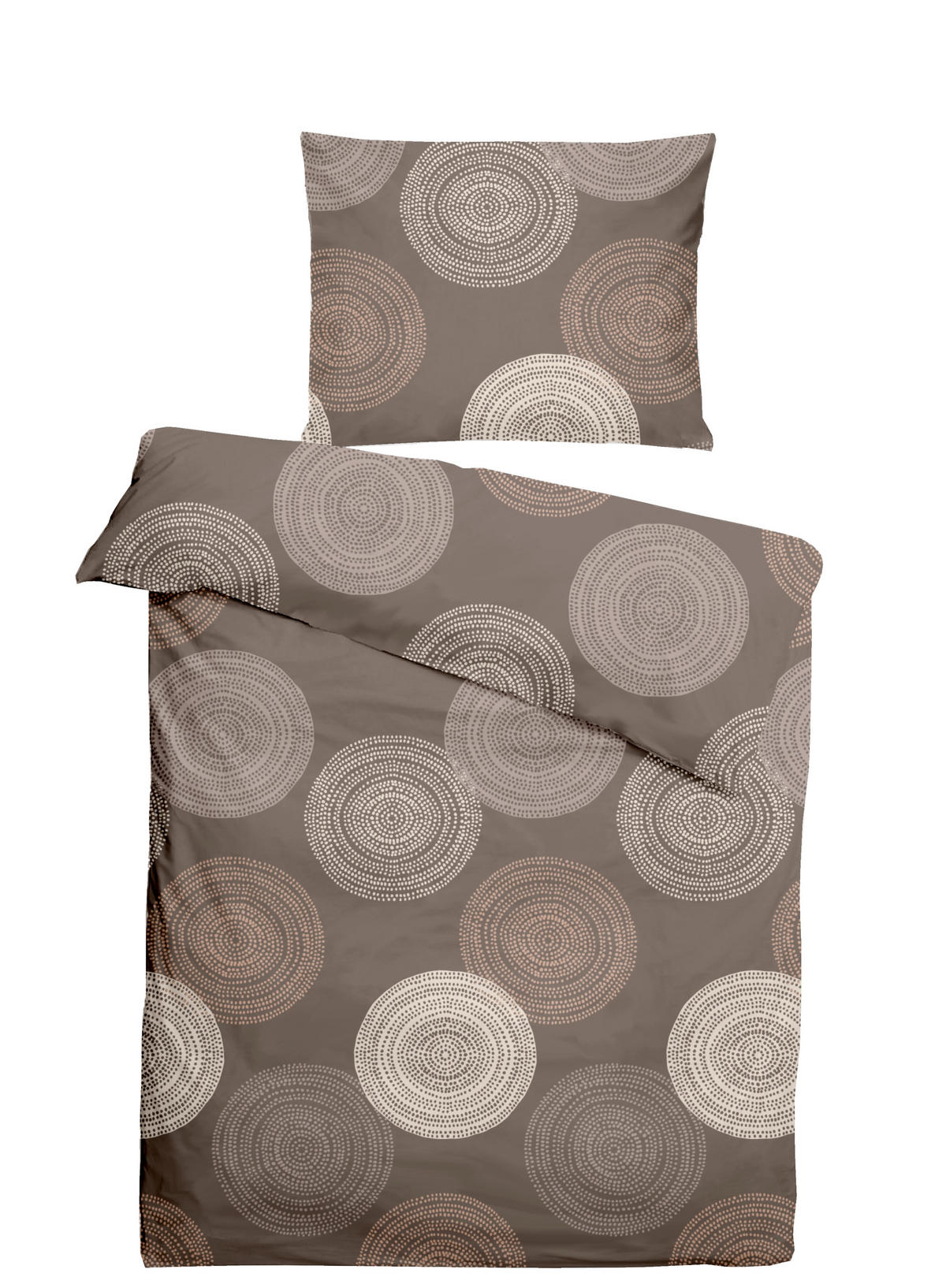 BETTWÄSCHE Herbst/Winter Kollektion 2025 Flanell 140/200 cm  - Cappuccino, Basics, Textil (140/200cm)