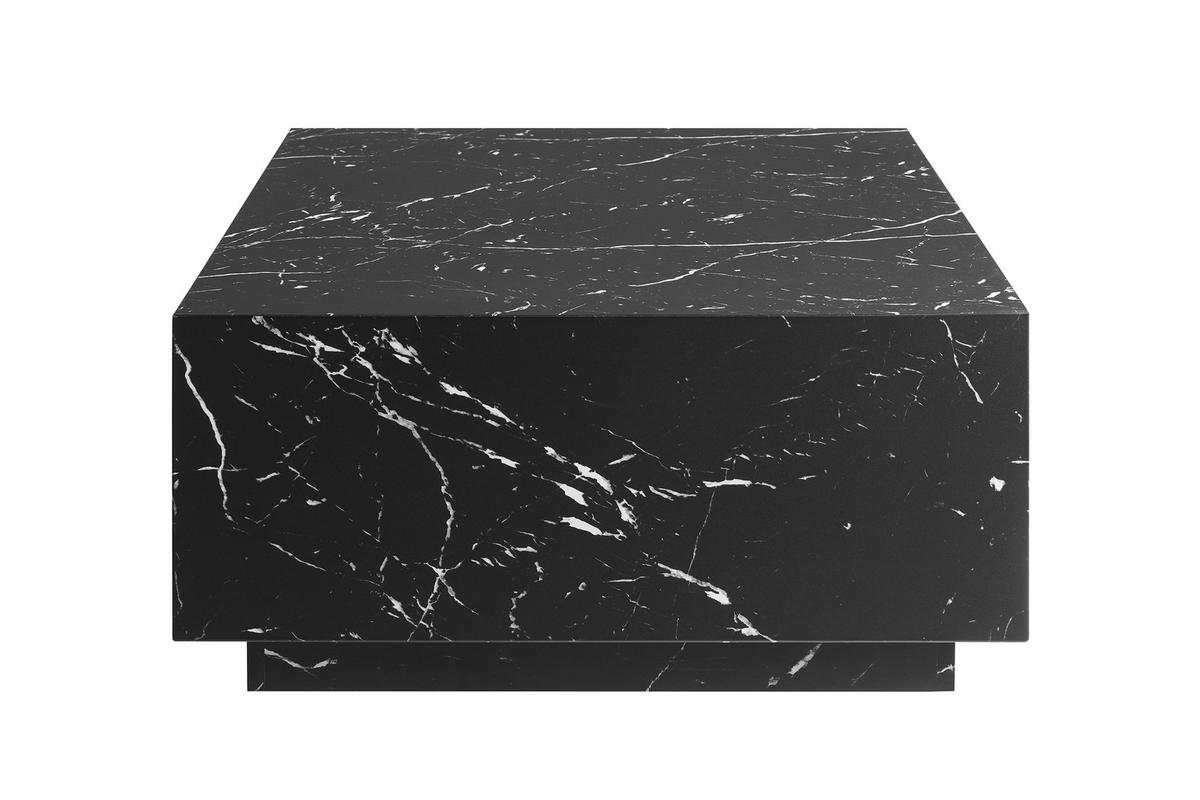 COUCHTISCH in Holzwerkstoff 120/75/35 cm  - Schwarz, Design, Holzwerkstoff (120/75/35cm) - Livetastic