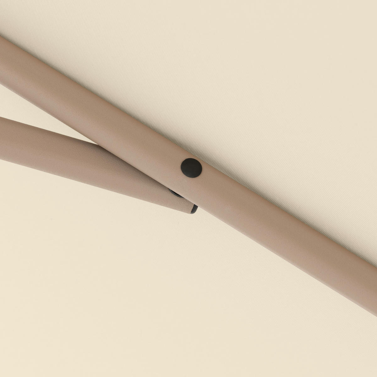 SONNENSCHIRM 320 cm Beige  - Beige, Design, Textil/Metall (320cm) - Dieter Knoll