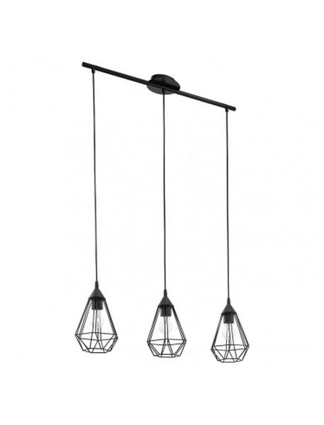 FÜGGŐLÁMPA 79/17,5/110 cm  - fekete, Lifestyle, fém (79/17,5/110cm)