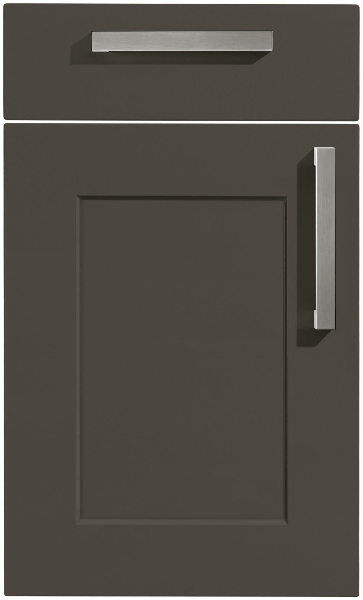 EINBAUKÜCHE FRAME LACK  - Rot, KONVENTIONELL, Holzwerkstoff - Nolte Küchen