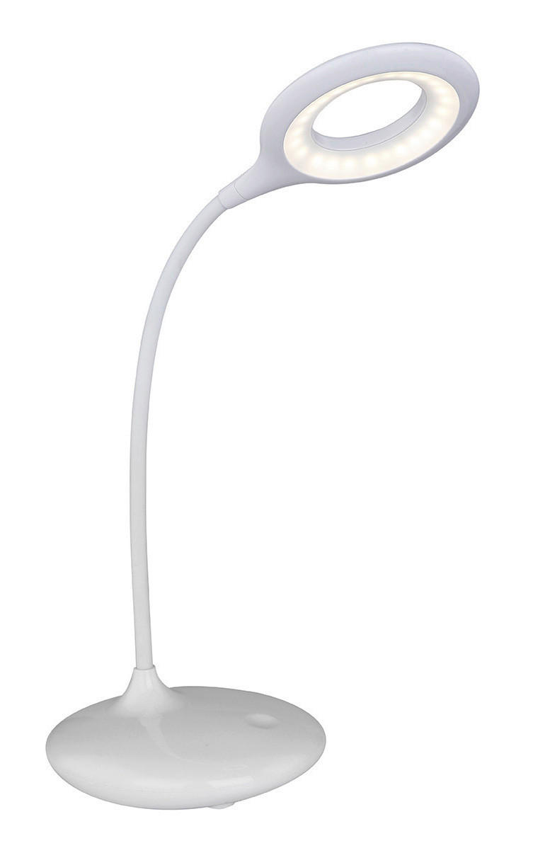 LED-BORDSLAMPA - vit, Basics, plast (40/12,5/49cm) - Globo
