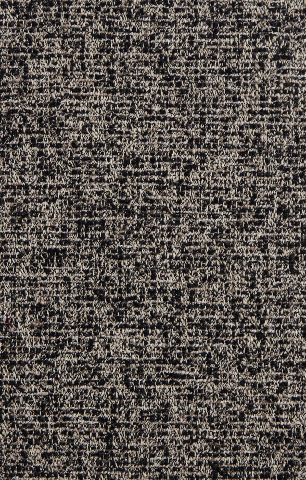 ARMLEHNSTUHL  in Eisen Leinenoptik Echtleder pigmentiert  - Schwarz/Grau, Design, Leder/Textil (60/82/62cm) - Novel