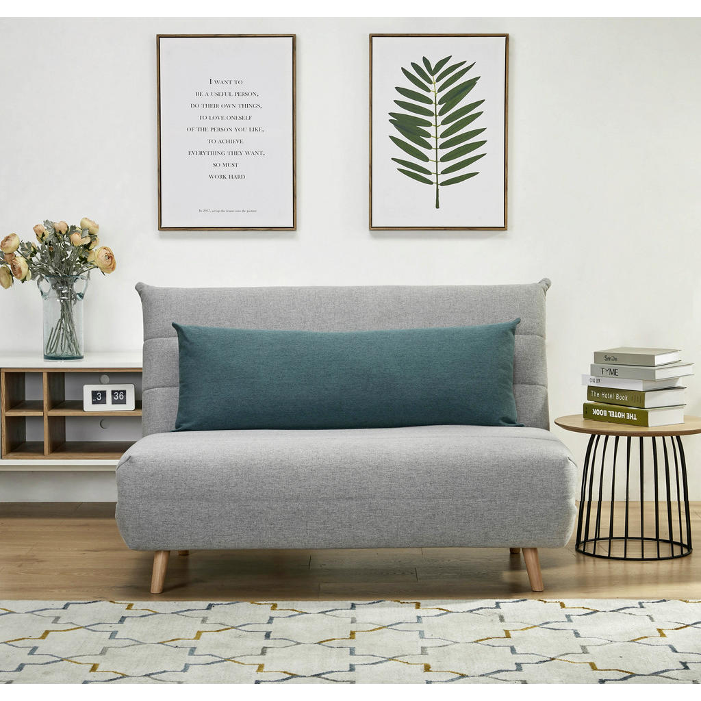 Thumbnail - Livetastic Schlafsofa, Grau, Textil, Kiefer, 2-Sitzer, Füllung: Schaumstoff, 125x84x91 cm, Liegefunktion, Kinder- & Juge...