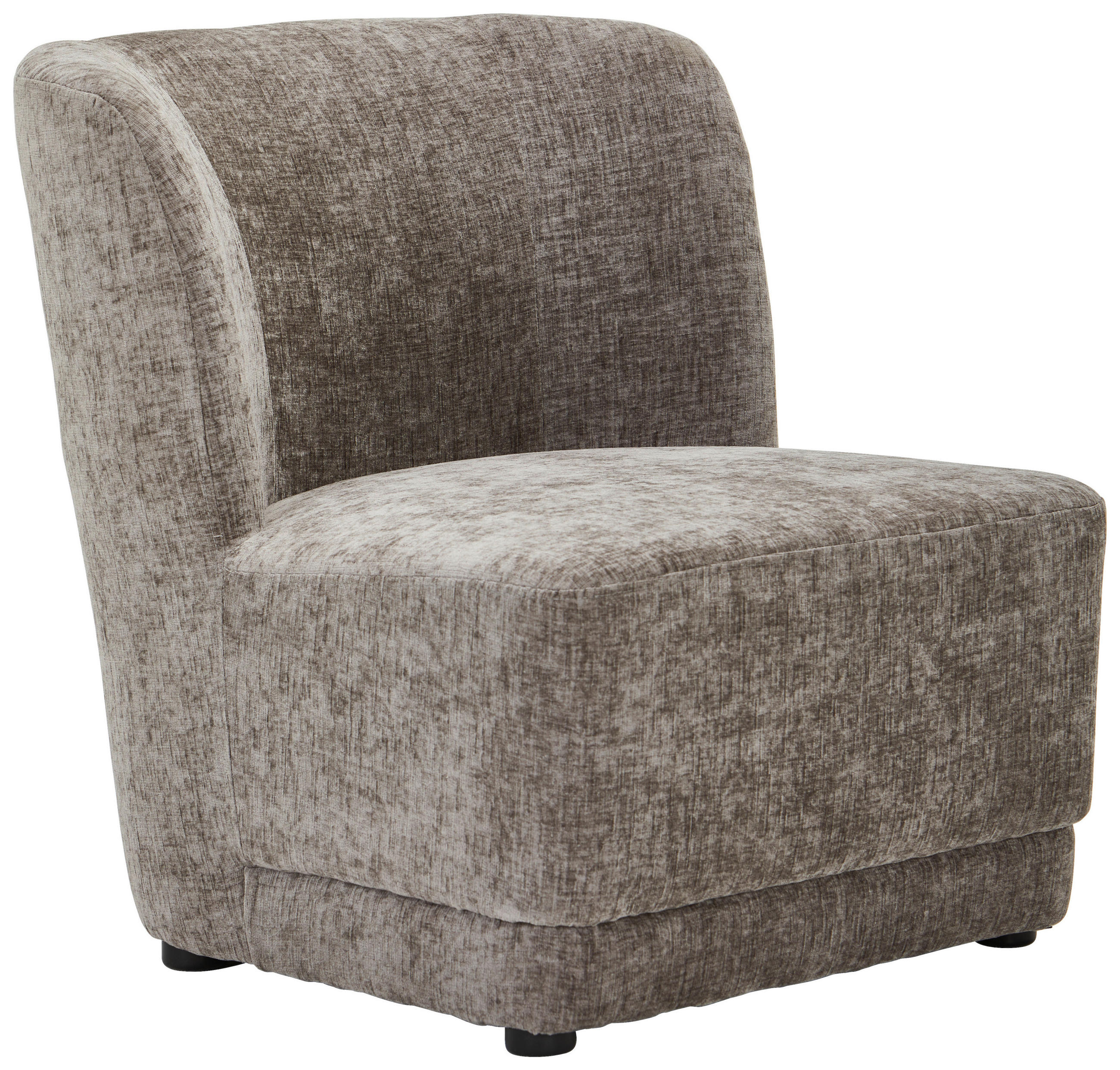 SESSEL Flachgewebe Grau    - Grau, Design, Holz/Textil (64/71/73cm) - MID.YOU