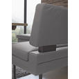 ECKBANK  in Grau  - Schwarz/Grau, Design, Textil/Metall (200/158cm) - Dieter Knoll