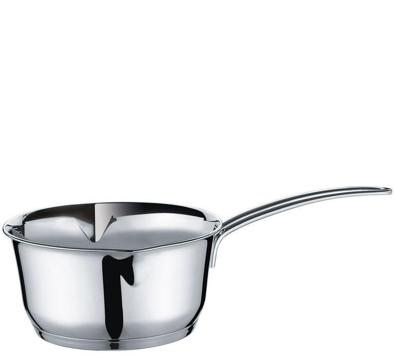 STIELKASSEROLLE CAPRI 0,7 L  - Edelstahlfarben, Basics, Metall (11/8,2cm) - KÜCHENPROFI
