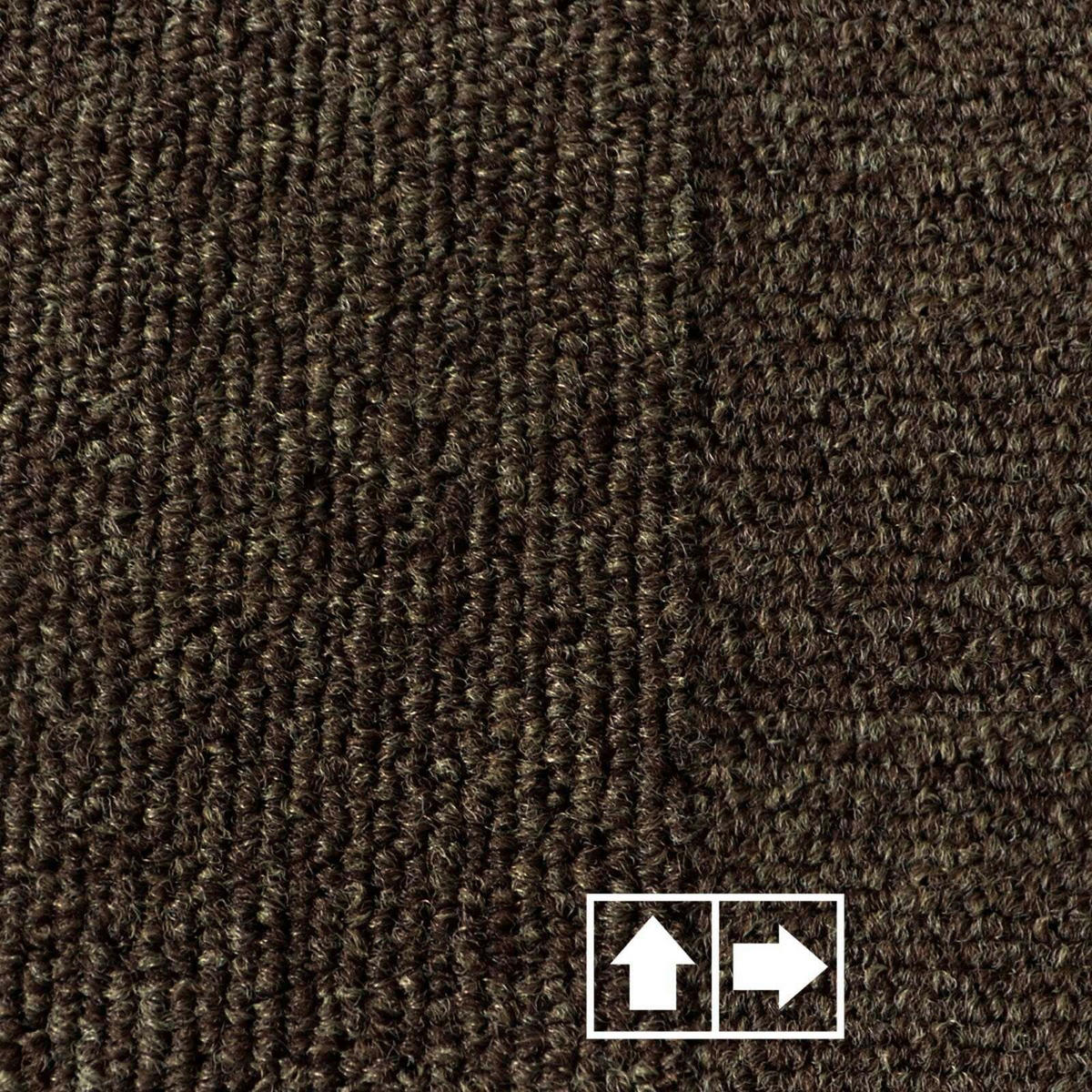 TEPPICHFLIESE - Braun, Basics, Kunststoff/Textil (50/50cm) - Esposa