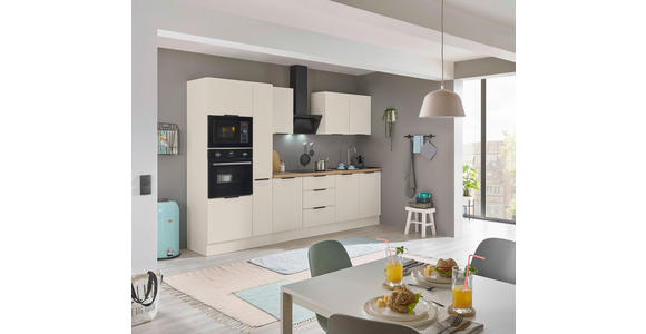 KÜCHENBLOCK   in Kaschmir  - Kaschmir/Schwarz, Basics, Holzwerkstoff/Metall (300/211/60cm) - Xora