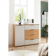 SIDEBOARD 120/96/38 cm  - Eichefarben/Hellgrau, Design, Holz/Holzwerkstoff (120/96/38cm) - Xora