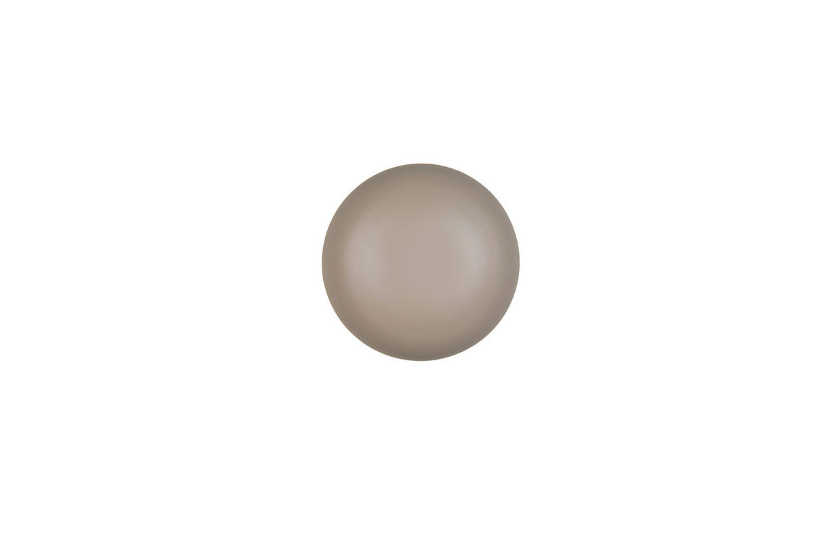 LED-WANDLEUCHTE - Beige, Design, Metall (15,5/8,4cm)