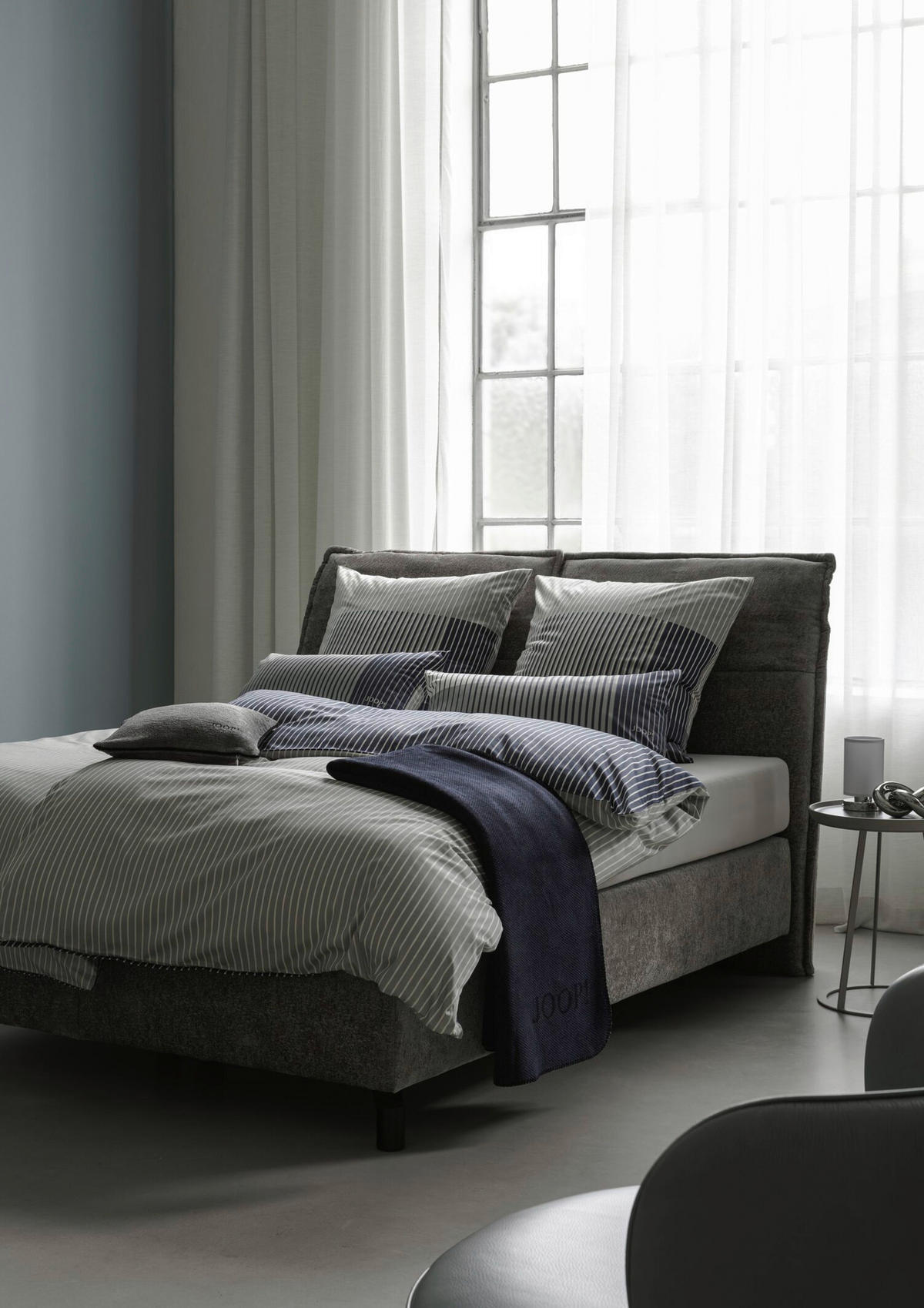 ÁGYNEMŰHUZAT-GARNITÚRA 140/200 cm  - zsályazöld, Trend, textil (140/200cm) - Joop!