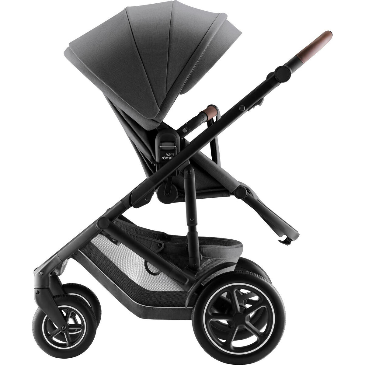 KINDERWAGEN  Smile 5Z  Mineral Grey  - Grau, Basics, Textil/Metall (57/112/97.7cm) - Britax Römer