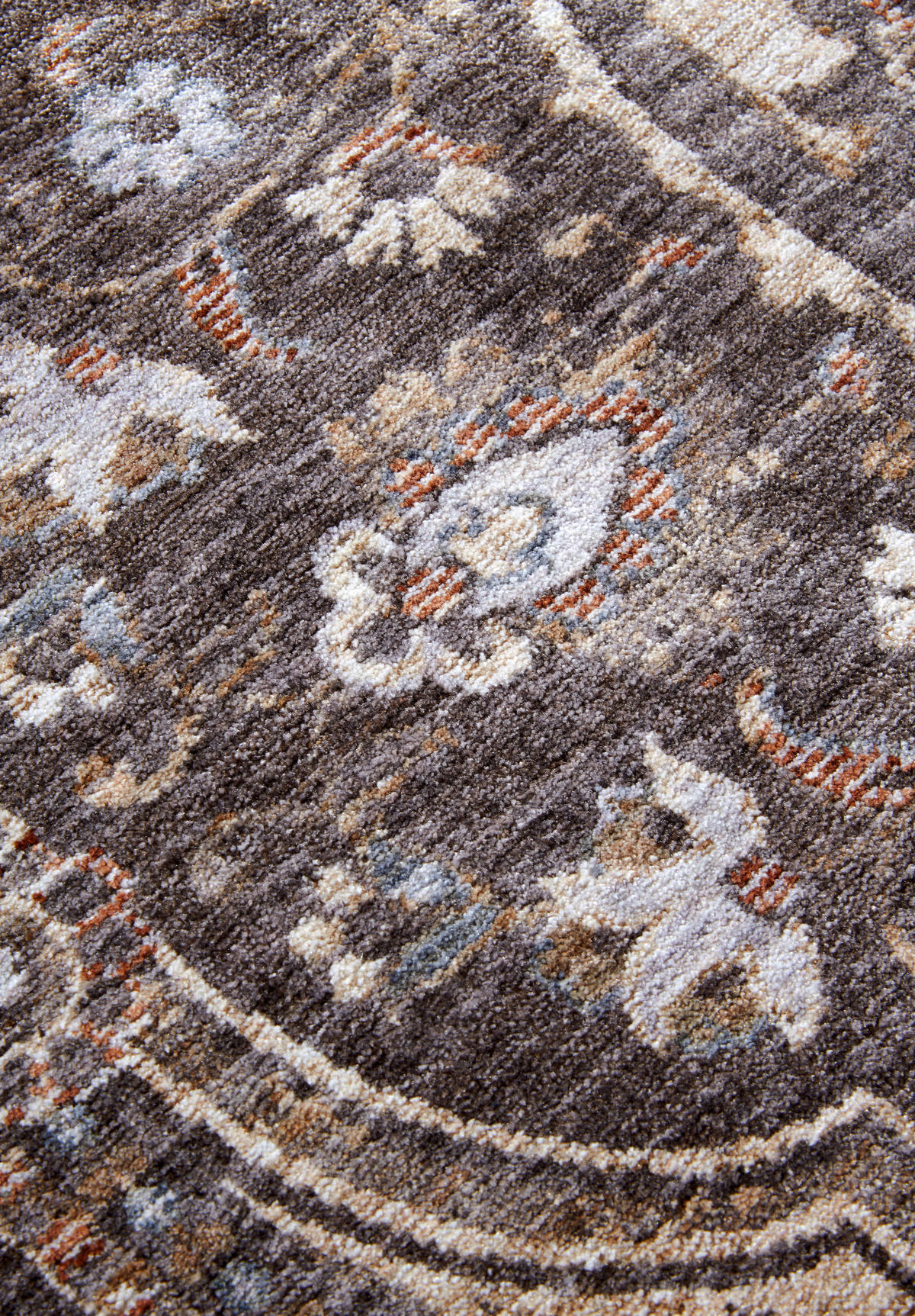 FLACHWEBETEPPICH 120/170 cm Kollektion 1871 Multicolor, Graublau  - Graublau/Multicolor, Design, Kunststoff (120/170cm) - Villeroy & Boch