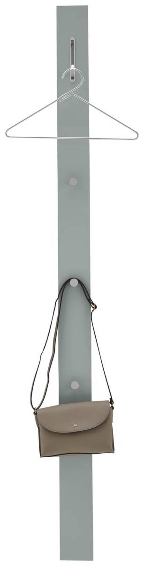 GARDEROBENPANEEL  in 10/165/5 cm  - Grau, Design, Holzwerkstoff/Metall (10/165/5cm) - Dieter Knoll