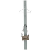 GARDEROBENPANEEL  in 10/165/5 cm  - Grau, Design, Holzwerkstoff/Metall (10/165/5cm) - Dieter Knoll