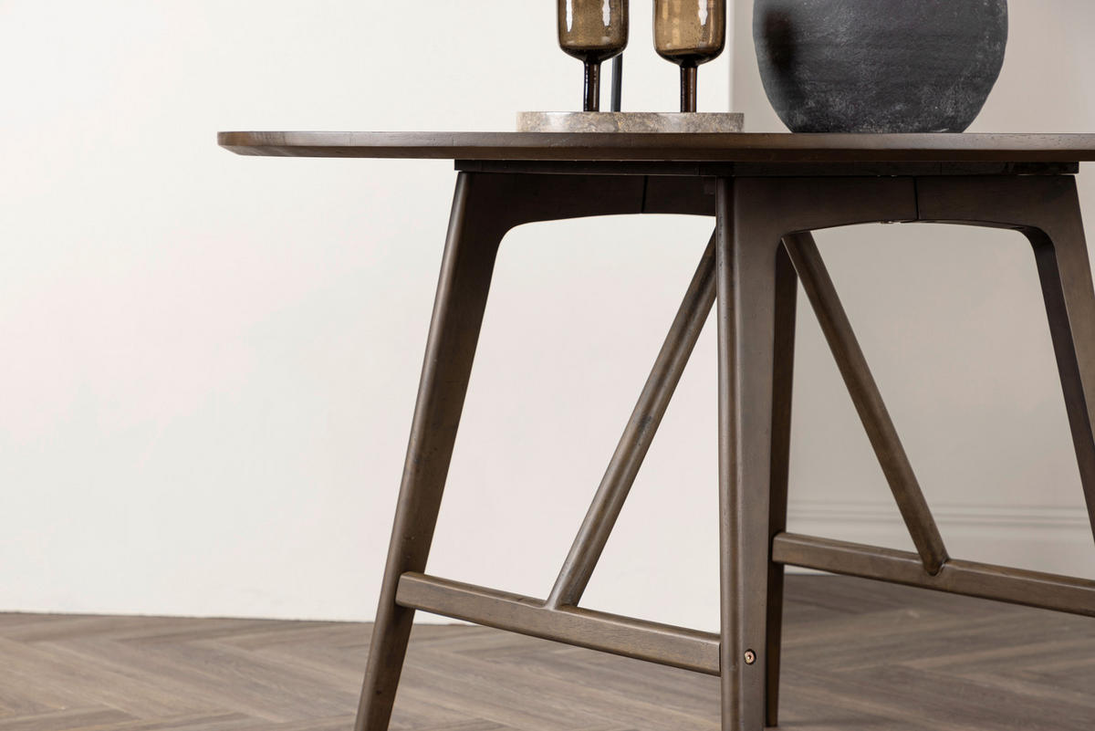 ESSTISCH in Holz, Holzwerkstoff 100/100/75 cm  - Dunkelbraun, Design, Holz/Holzwerkstoff (100/100/75cm) - Livetastic
