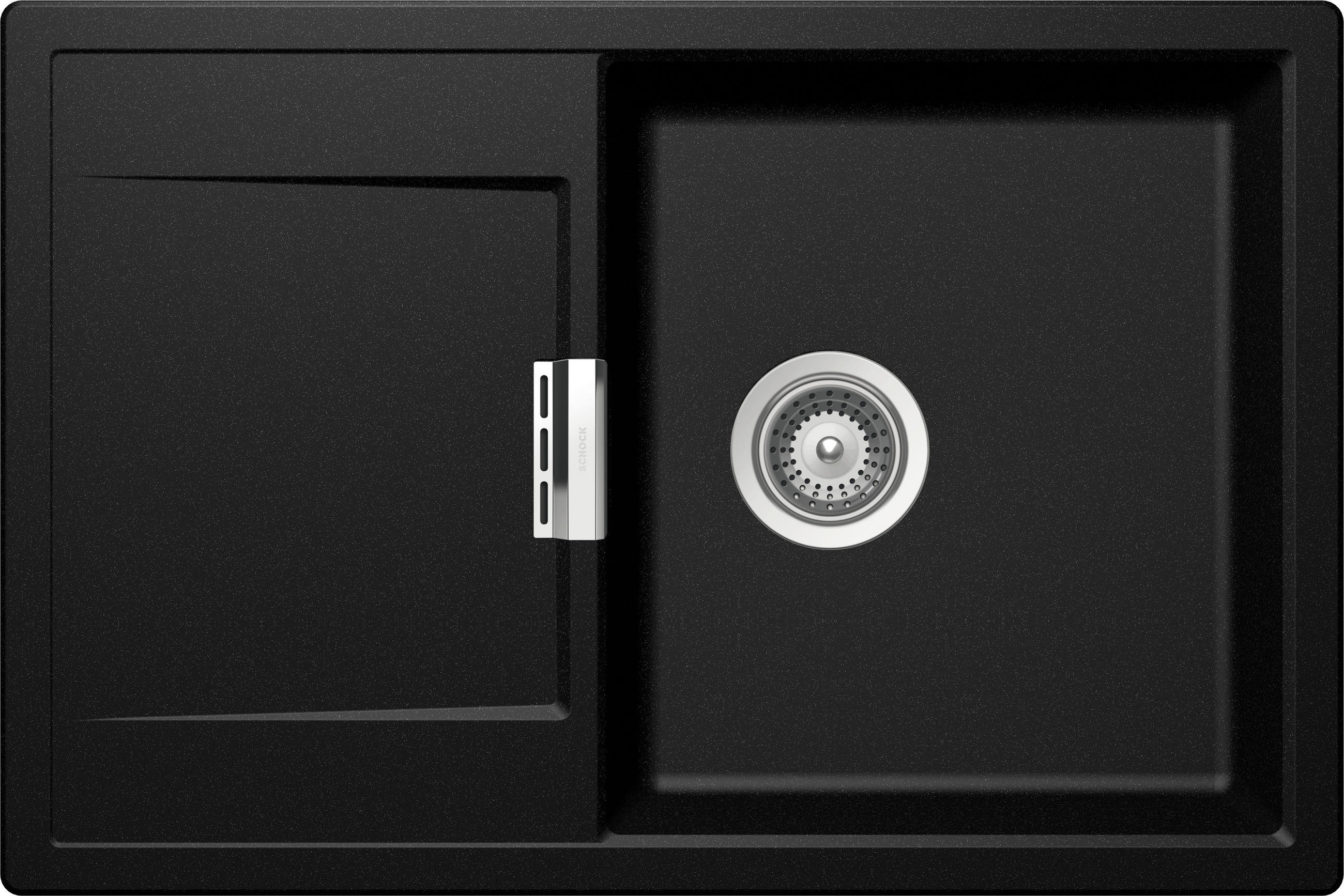 SPÜLE MONO D-100-A / MOND100AMAG  - Dunkelgrau, Basics, Stein (76,5/51cm) - Schock