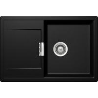 SPÜLE MONO D-100U / MOND100UMAG  - Dunkelgrau, Basics, Stein (76,5/51cm) - Schock