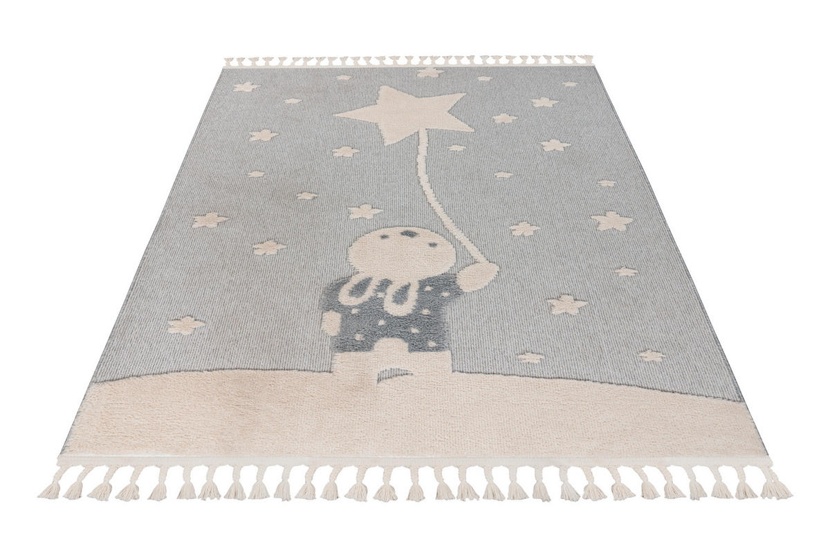 KINDERTEPPICH 120/170 cm My Fano  - Multicolor/Weiß, LIFESTYLE, Textil (120/170cm) - Obsession