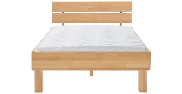 BETT 120/200 cm in Buchefarben - Buchefarben, Natur, Holz (120/200cm) - Carryhome