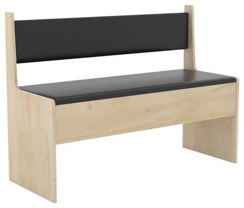 SITZBANK in Holzwerkstoff Honigeiche - Honigeiche/Weiß, MODERN, Holzwerkstoff (110/80/42cm) - MID.YOU