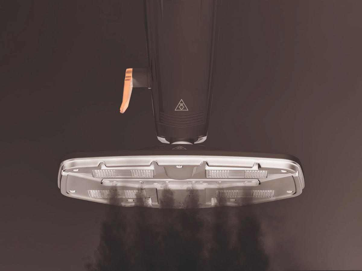 APARAT DE CURĂȚAT CU ABURI - alb/turcoaz, Konventionell, plastic (27,5/25,6/64cm) - Leifheit