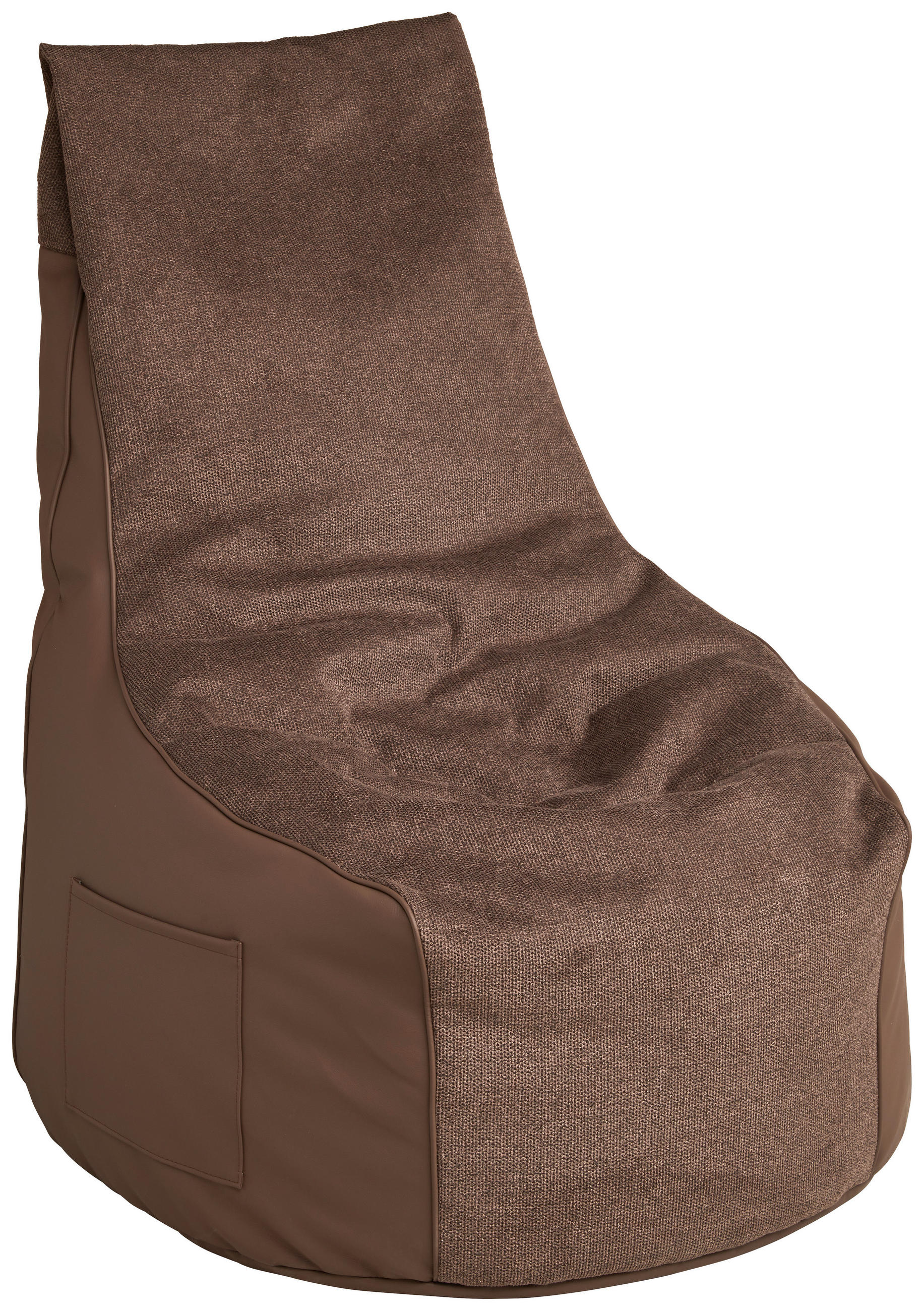 SITZSACK 85/100/85 cm  270 l  - Braun, Design, Textil (85/100/85cm)