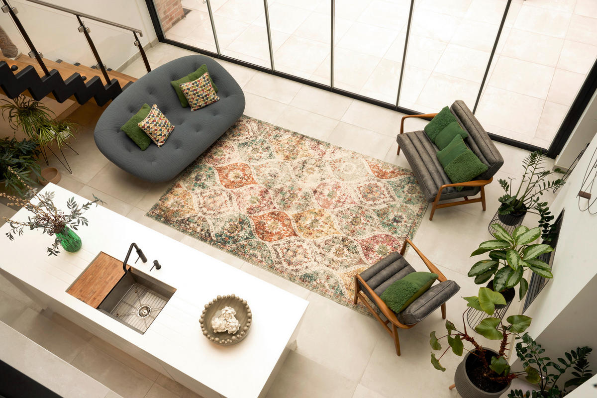 FLACHWEBETEPPICH 200/290 cm Seruna Beige  - Beige, Design, Kunststoff/Textil (200/290cm) - wash+dry