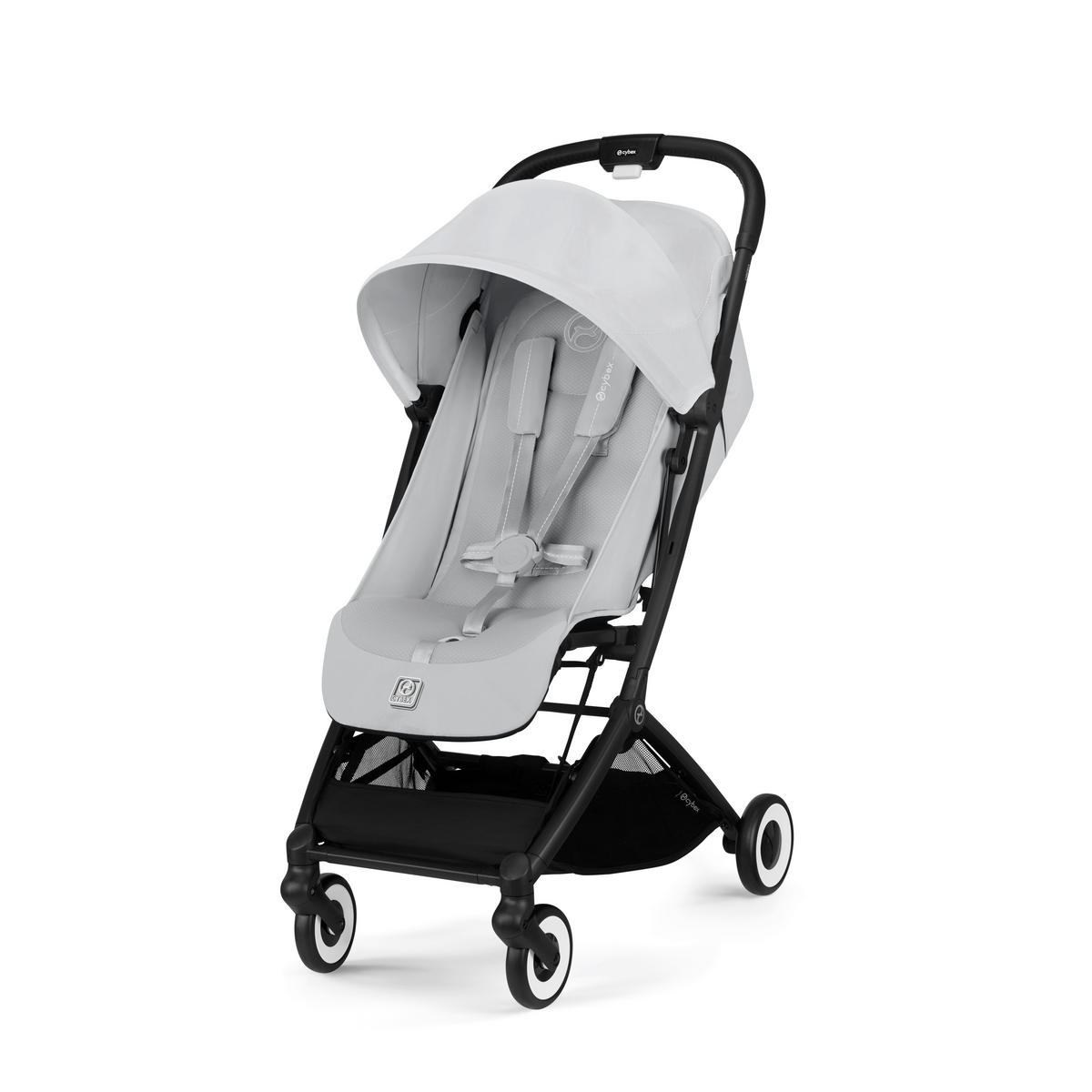 BUGGY Orfeo  - Hellgrau/Schwarz, Basics (77/52/102cm) - cybex GOLD