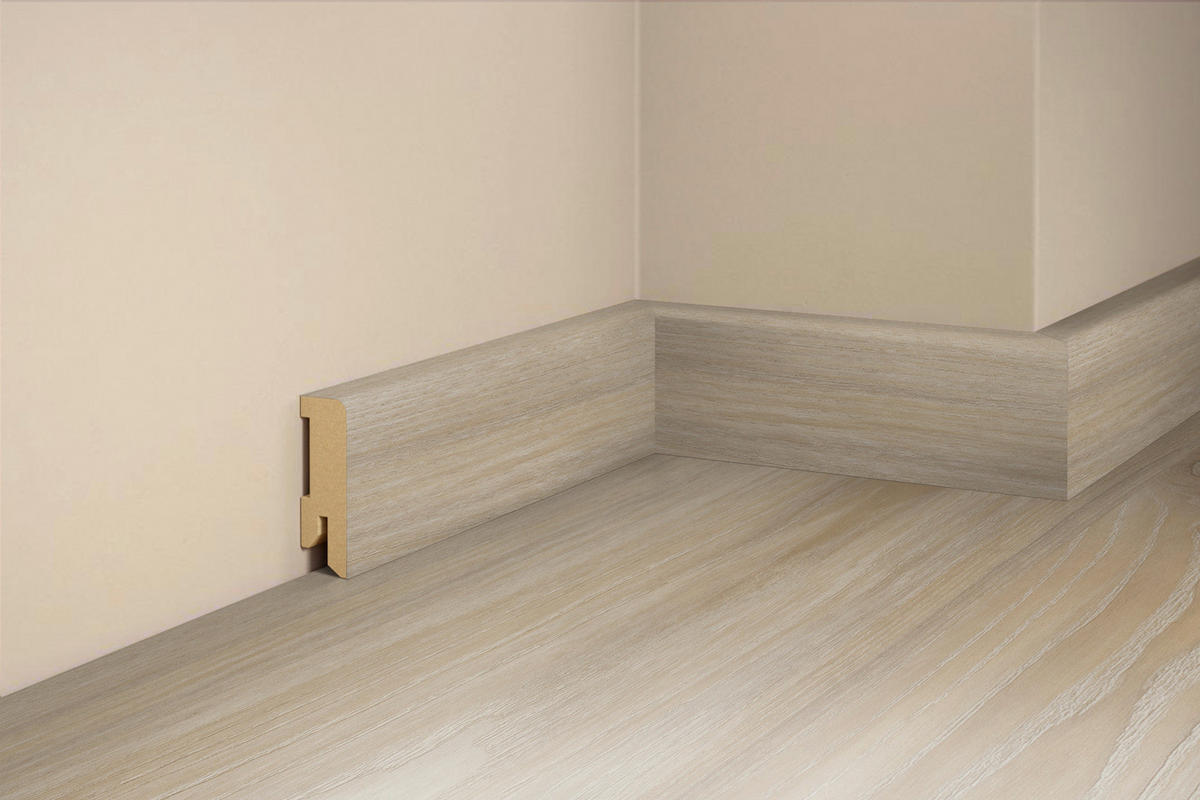 SOCKELLEISTE, Esche Gobi  - Basics, Holz (240/5/1,6cm) - Tilo